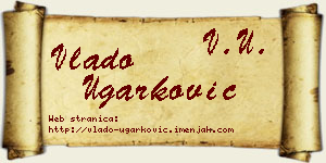 Vlado Ugarković vizit kartica